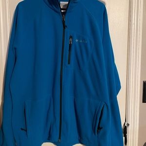 Columbia fleece zip up jacket